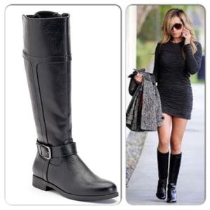 Croft & Barrow Women's Annie Riding Boots - Black